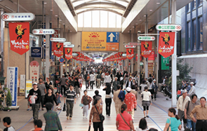 佐世保市アーケード